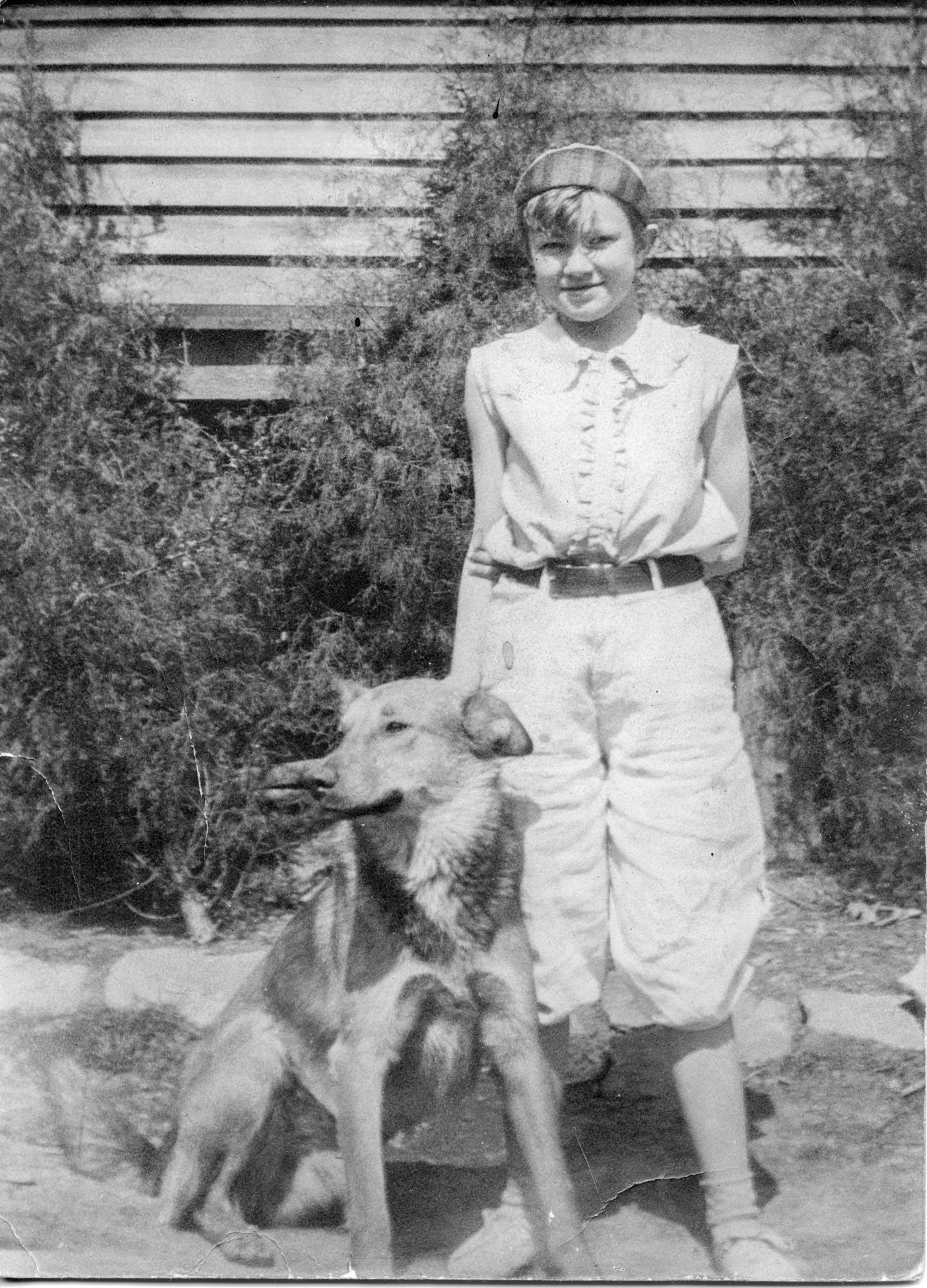 Child and Dog